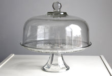 Load image into Gallery viewer, Vintage Cake Stand with dome
