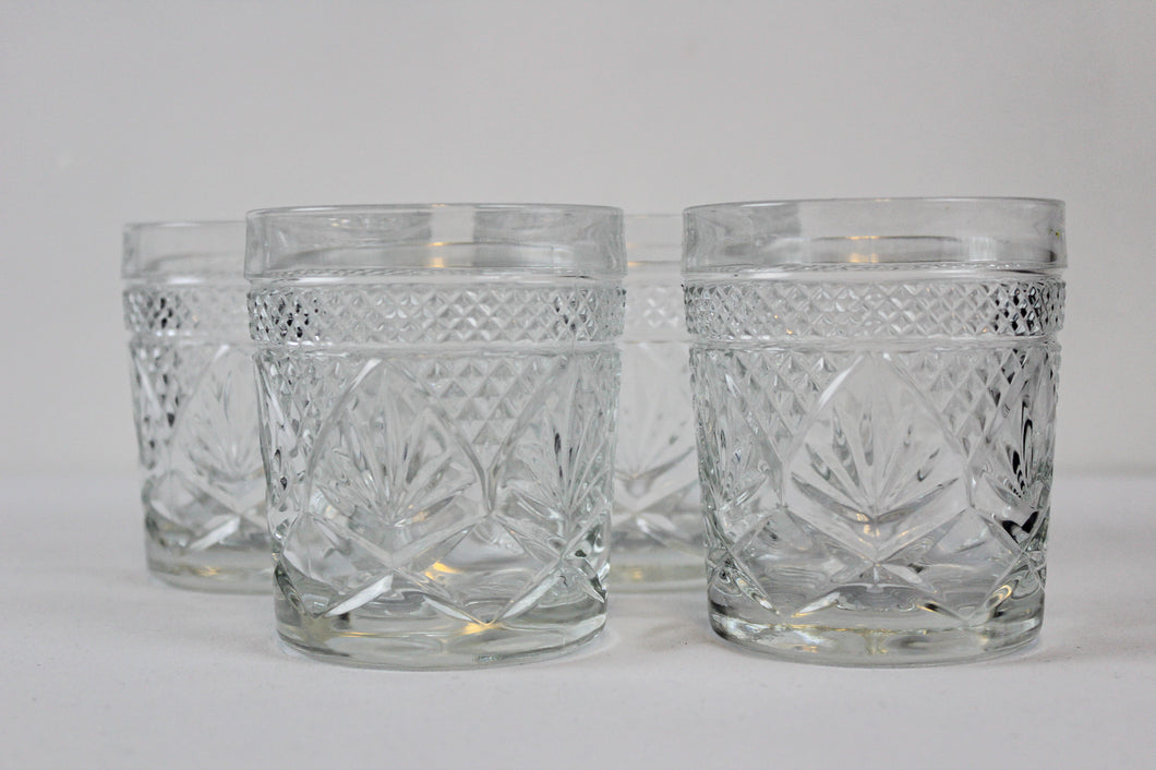 Leaf Glassware Set of 4