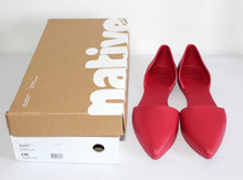 Load image into Gallery viewer, Native brand shoes, colour red, size 10
